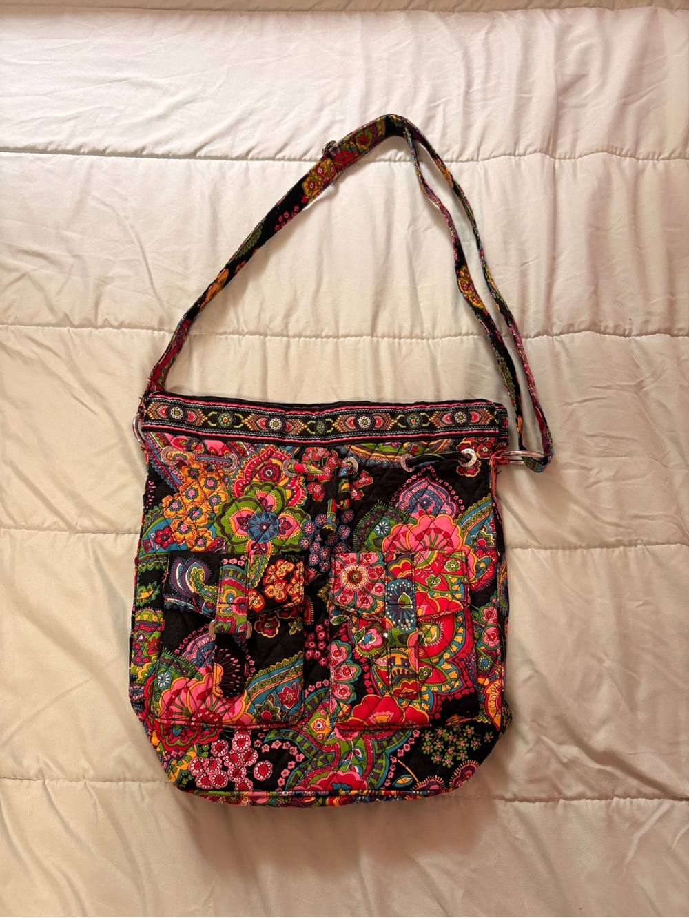 Vera Bradley- New- Women’s Quilted Floral Crossbody Bag in Multicolor